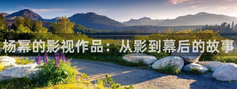 韩国影视免费观看：杨幂的影视作品：从影到幕后的故事